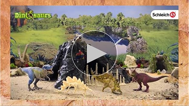 Amazon.co.jp: シュライヒ 恐竜 大火山とティラノサウルス恐竜ビッグ