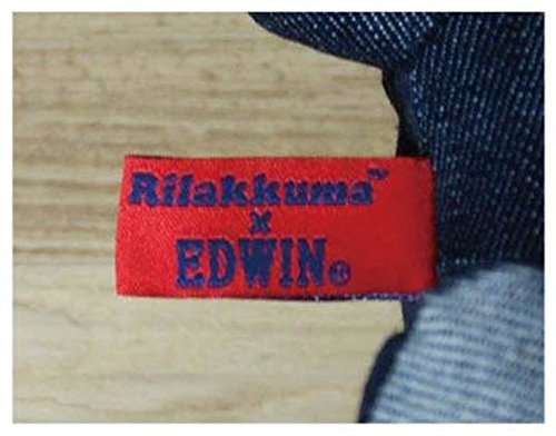 Amazon.co.jp: リラックマ×EDWIN デニム ぬいぐるみ 座高18cm : おもちゃ