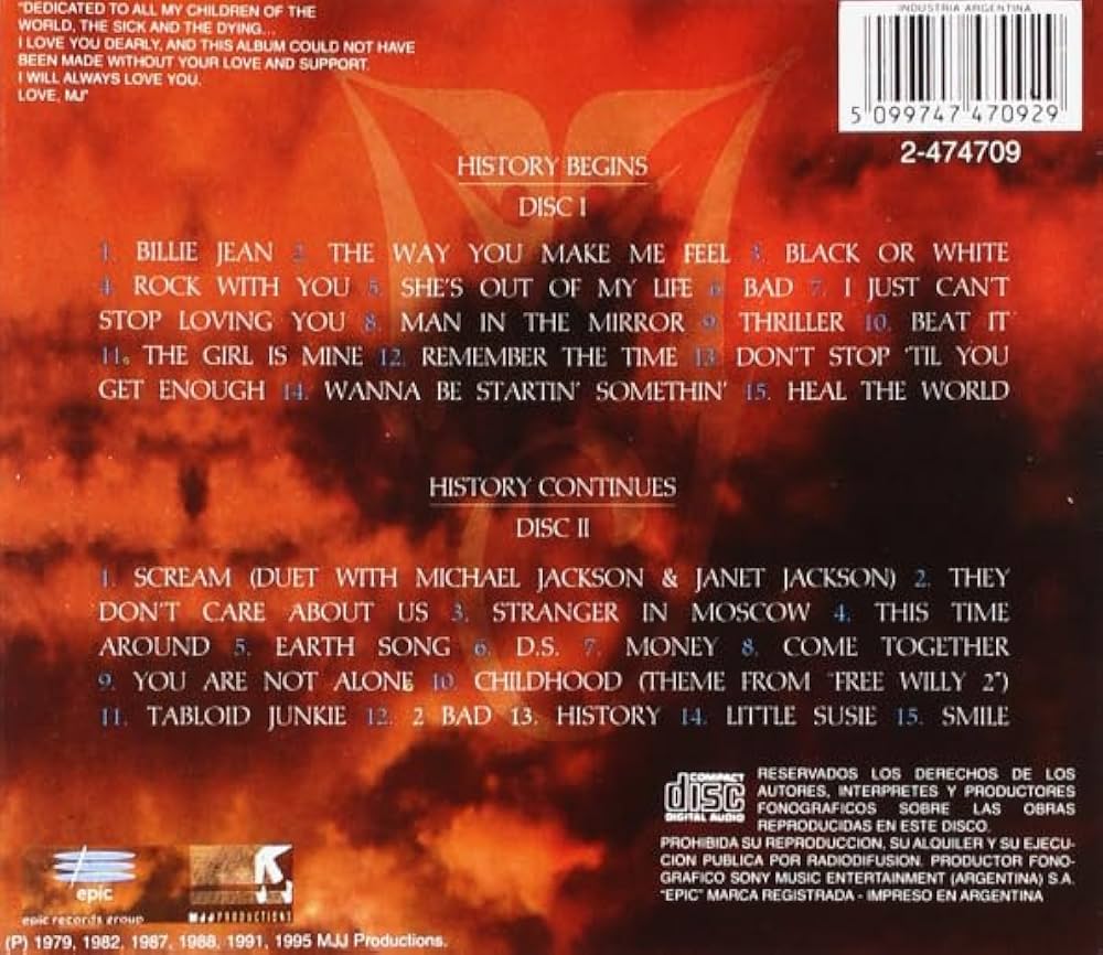 Michael Jackson, Michael Jackson, Michael Jackson - History - Past
