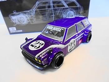 Amazon.co.jp: □□ MINI GT 街道ハウス ダットサン 510 ワゴン