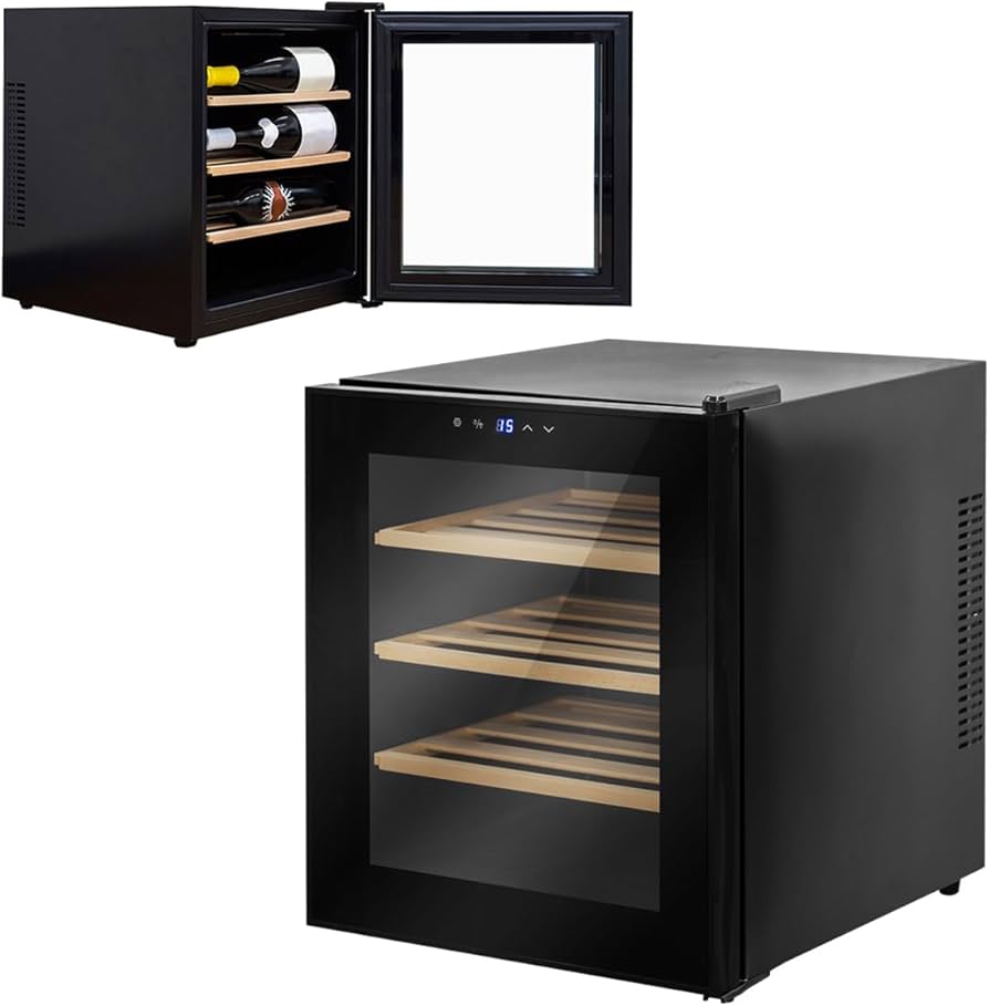 Amazon.co.jp: ottostyle.jp 【ディスプレイワインセラー 48L】 ワイン