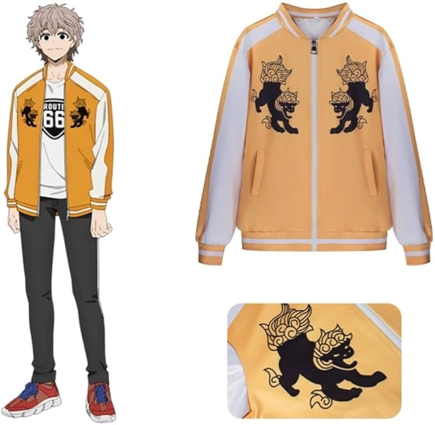 Amazon.co.jp: Moanimo（モアニモ） ウィンドブレーカー 獅子頭連