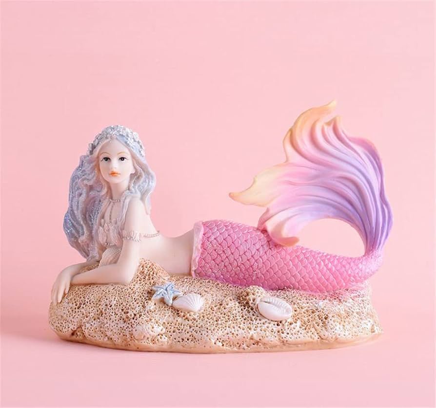 Amazon.co.jp: 人魚姫 置物 かわいい おしゃれ 海の娘 インテリア