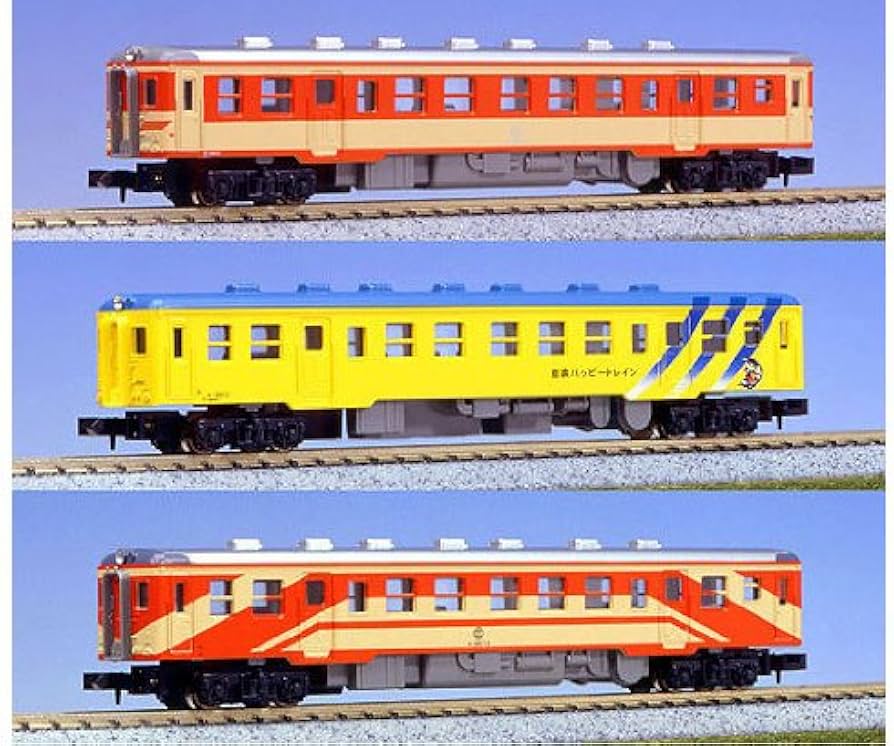 Amazon | KATO Nゲージ 島原鉄道キハ20形タイプ 3両セット 10-915