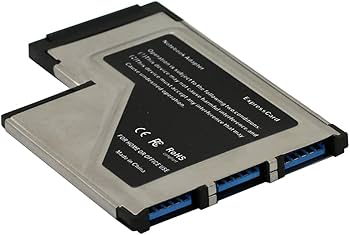 Amazon.com: JMT 3 Ports Hidden Inside USB 3.0 to Expresscard 54mm