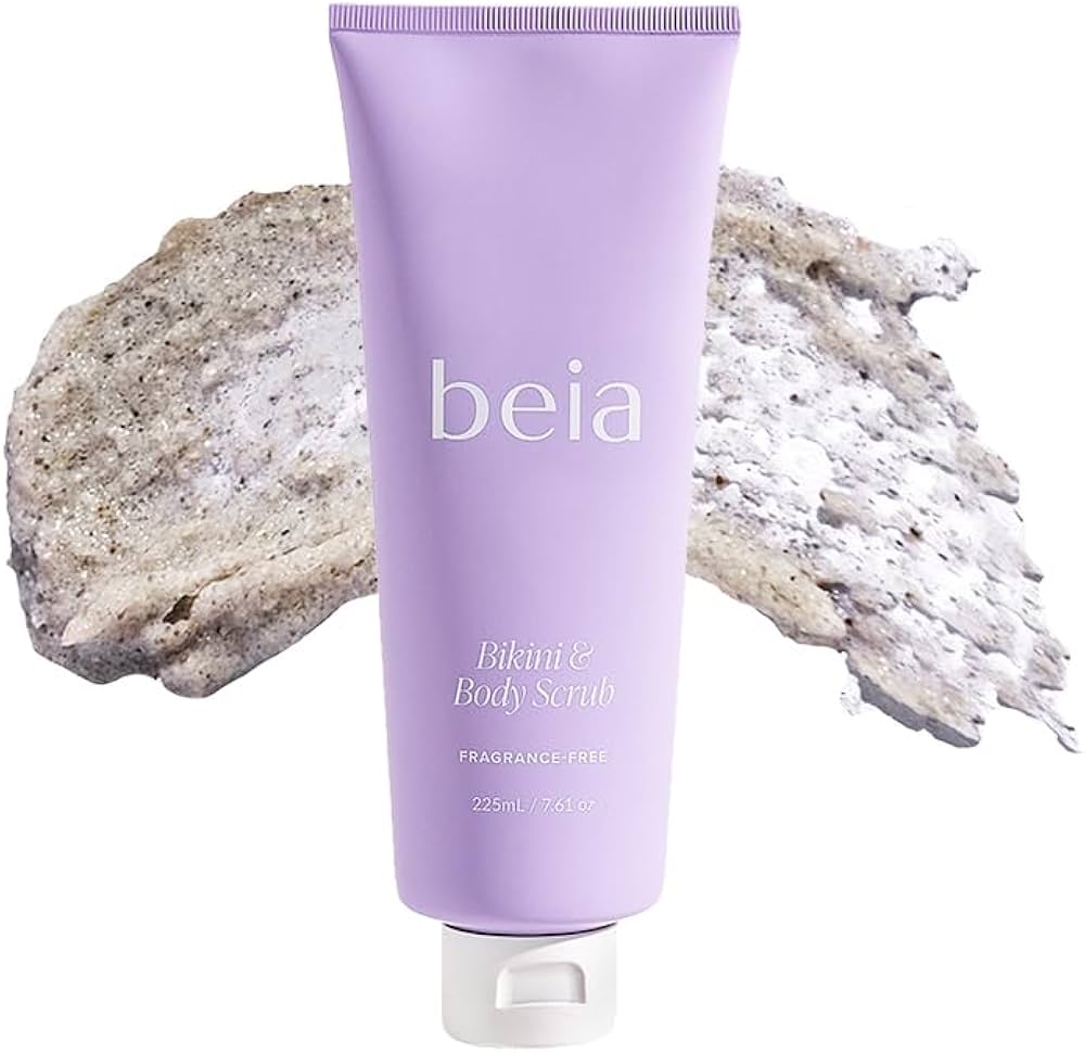 Amazon.com : Beia Bikini & Body Scrub - Gentle Exfoliating Body