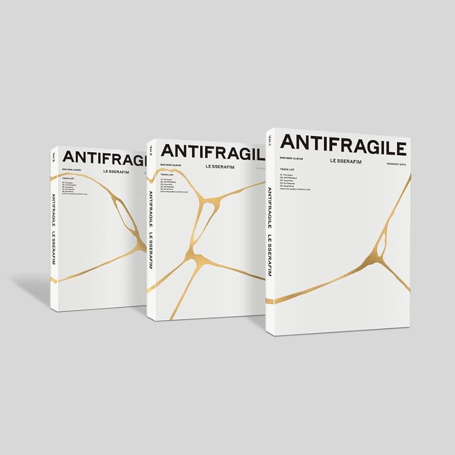 Amazon.com: LE SSERAFIM - 2nd Mini Album ANTIFRAGILE CD (Random