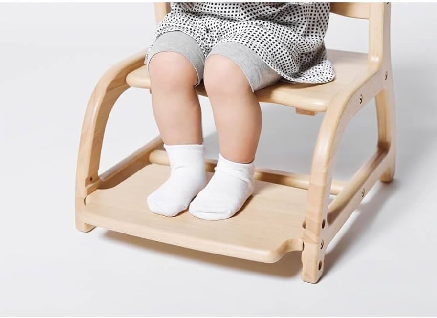 Amazon | すくすくローチェアII ナチュラル ベビーチェア キッズチェア