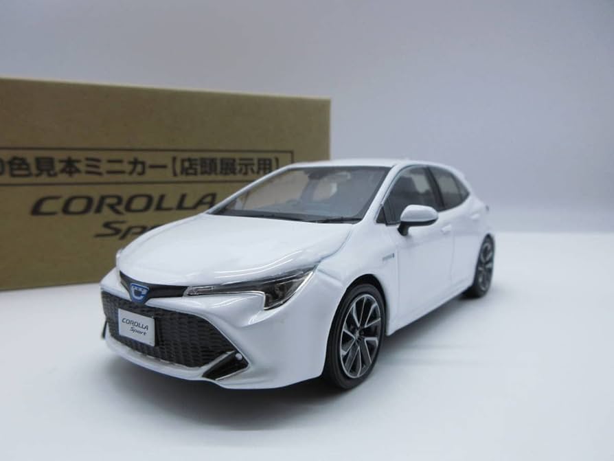 Amazon.co.jp: 1/30 トヨタ カローラスポーツ スーパーホワイトⅡ