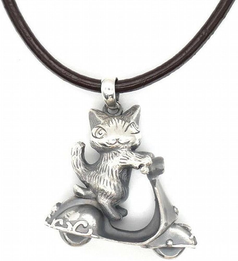 Amazon.co.jp: [わちふぃーるど] 猫のダヤン シルバー925 日本製 復刻