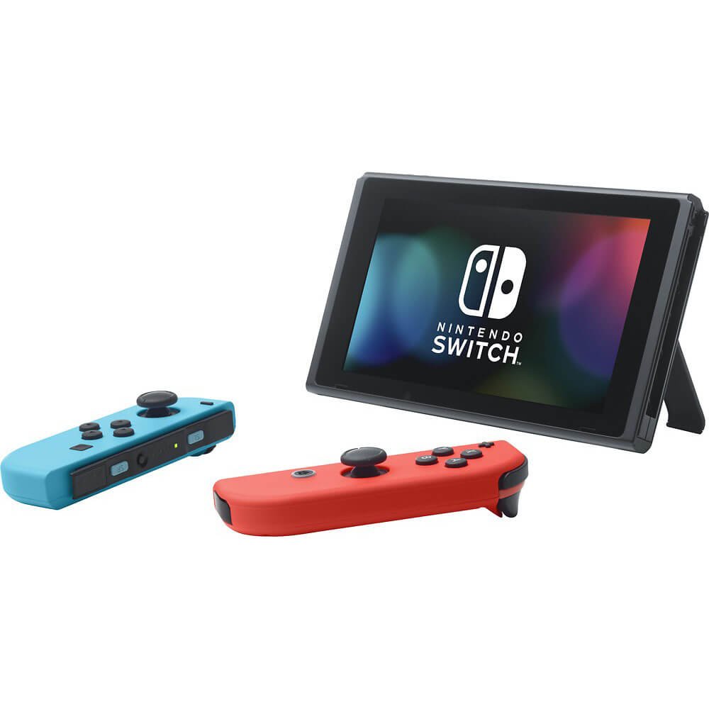 Amazon.com: Nintendo Switch with Neon Blue and Neon Red Joy‑Con