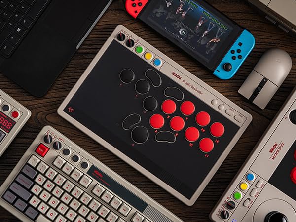 Amazon.co.jp: 8BitDo オールボタン アーケード コントローラー