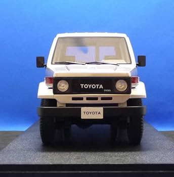 Amazon | 1/18 CULT ミニカー ランドクルーザー(BJ70) シルバー