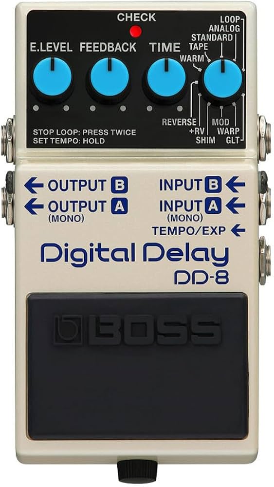 Amazon.com: BOSS DD-8 Eleven Modes Full Stereo I/O Support Built