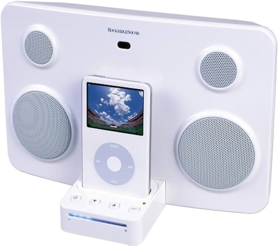 Amazon.co.jp: ROCKRIDGE SOUND iPodスピーカー ホワイト ist01 W