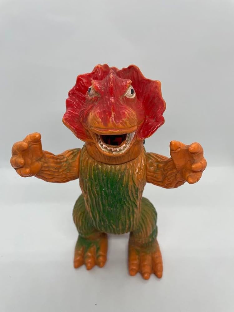 Amazon.co.jp: ブルマァク ジラース 火吹き 怪獣 ソフビ マルサン 当時