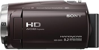 Amazon | SONY ビデオカメラHDR-CX675 32GB 光学30倍 ボルドーブラウン