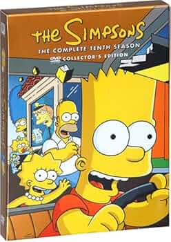 Amazon.co.jp: ザ・シンプソンズ シーズン10 DVDコレクターズBOX