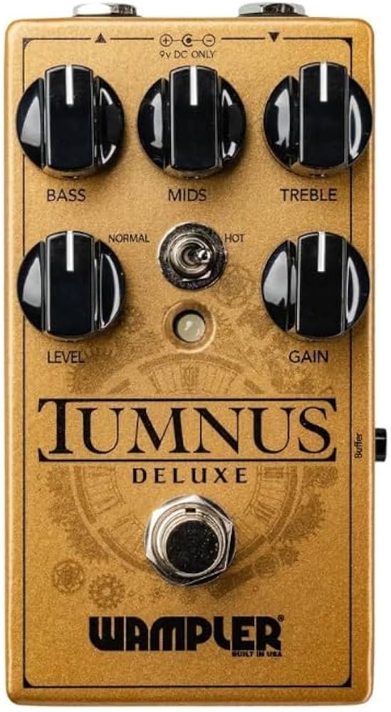 Amazon.com: Wampler Tumnus Deluxe Overdrive & Boost Guitar Effects