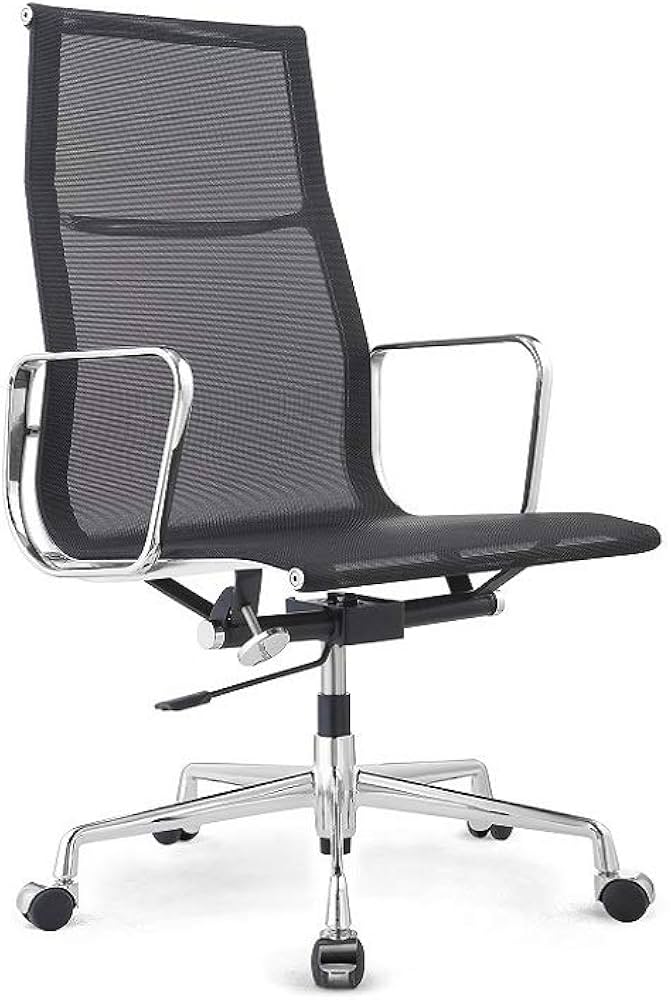 値下げ アルミナムチェア イームズ メッシュ ブラック 黒 リプロダクト