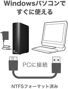 Amazon | ウエスタンデジタル WD デスクトップHDD 10TB USB3.0 WD