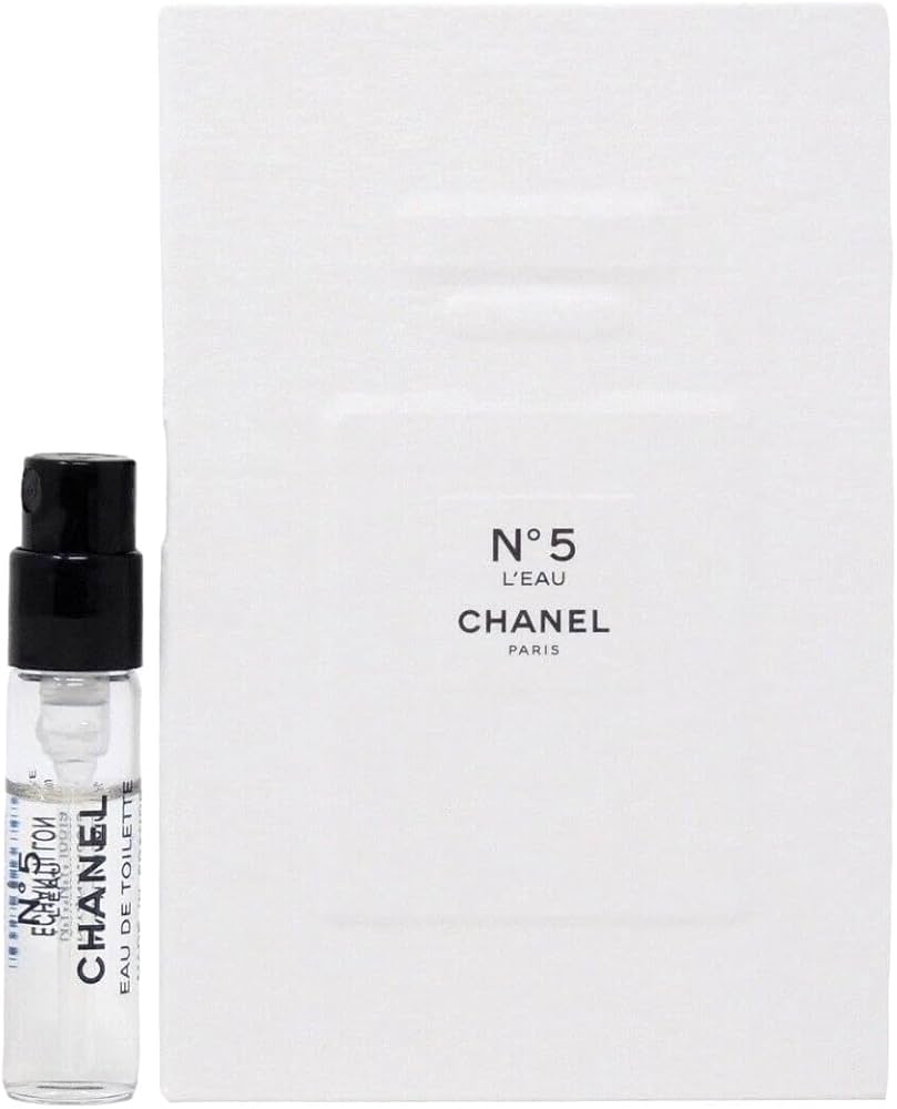 Amazon.com : CHANEL No 5 L'EAU EDT Spray Perfume Samples 0.05oz