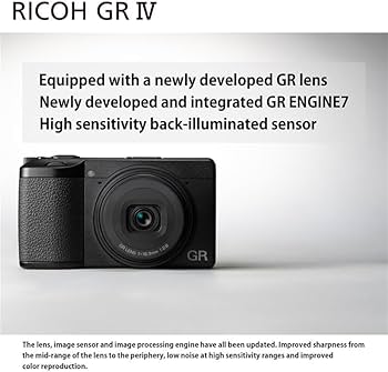 Amazon.com : RICOH GR IV, Ultimate snap Shooter, Latest Generation