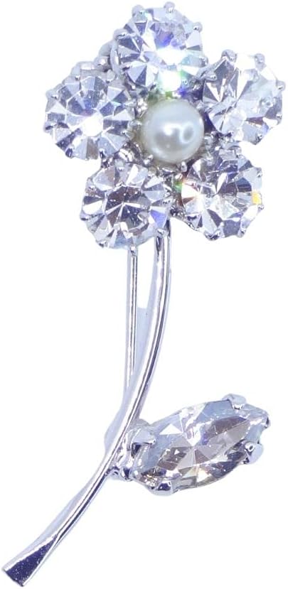 imac 装飾的な花のブローチイマックimac】 デザインブローチ 一 番 安い
