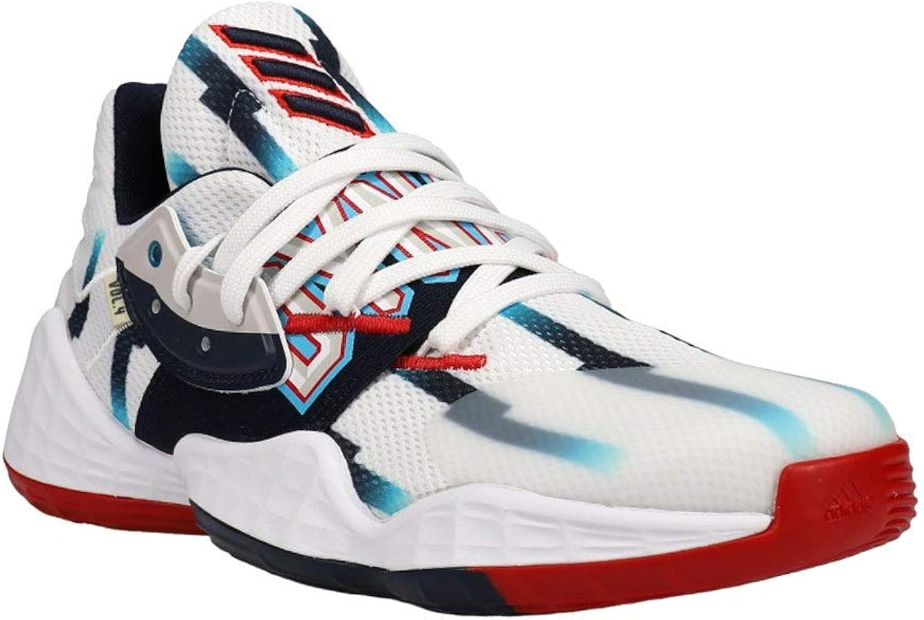 Amazon.com | adidas Harden Vol. 4 GCA Shoes White/Collegiate Navy