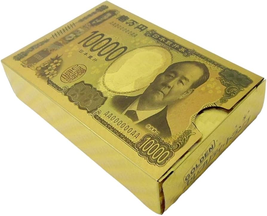 Amazon | インパクト大!! セレブリティトランプ 新壱萬円 渋沢栄一 金