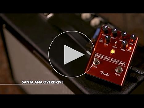 Amazon | Fender エフェクター Santa Ana Overdrive Pedal(電池付属