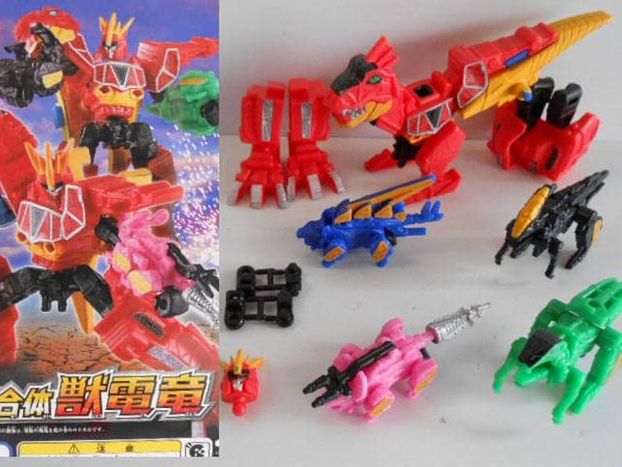Amazon.co.jp: 獣電戦隊キョウリュウジャー真可動合体獣電竜全5種