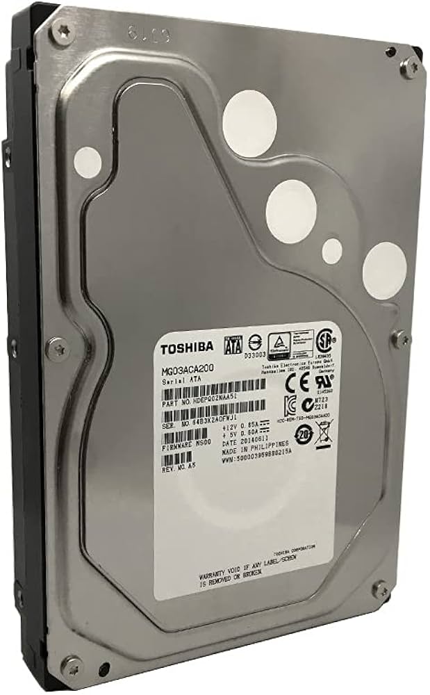Amazon.in: Buy TOSHIBA MG03ACA200 2TB 7200 RPM 64MB Cache SATA 6.0