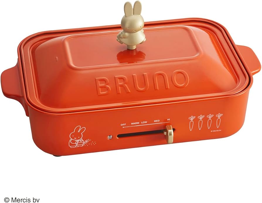 Amazon | [ブルーノ] ミッフィー ホットプレート BOE087 【7760841
