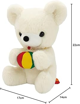 Amazon.co.jp: 吉徳 レトロこれくしょん 座りマリ持クマ ぬいぐるみ