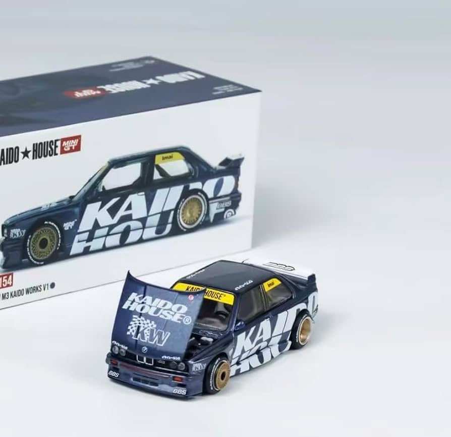 Amazon | 1/64 MINI GT Kaido House 街道ハウス M3 E30 青 154 [並行