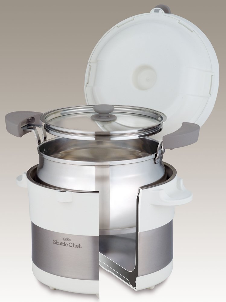 Amazon｜サーモス 真空保温調理器 シャトルシェフ 3.0L ピュアホワイト