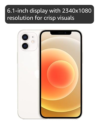 Amazon.com: Apple iPhone 12 Mini, 64GB, White - Unlocked (Renewed