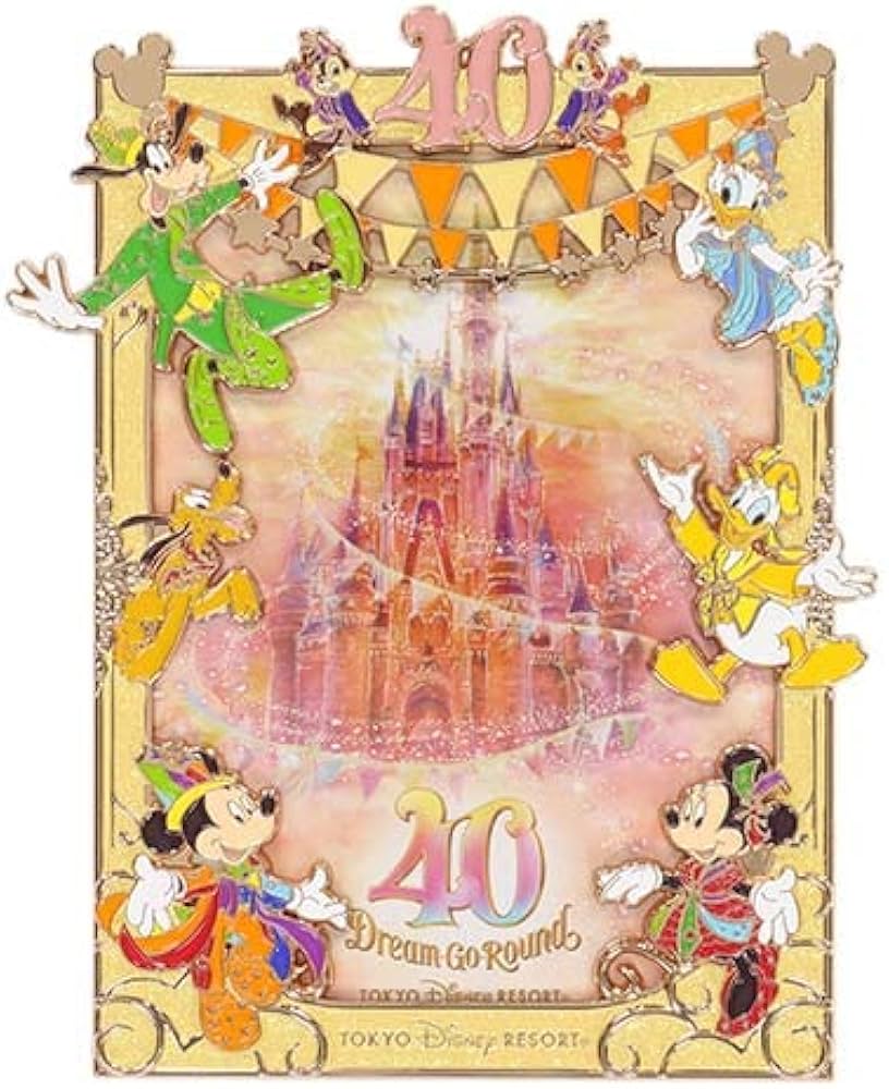 Amazon.co.jp: フォトフレーム 東京ディズニーランド 40周年 ドリーム