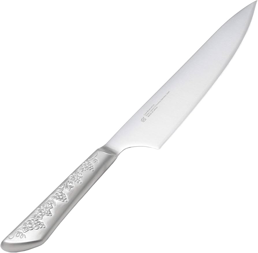 Amazon｜ヨシカワ 栗原はるみ 複合材ぶどう柄 キッチンナイフ L