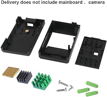 Amazon.com: DORHEA for Raspberry Pi 4B Case Supporting Camera