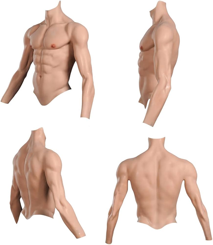 Amazon.co.jp: EQAIWUJIE 偽胸筋 筋肉スーツ 鬼滅の刃 コスプレ 腕の