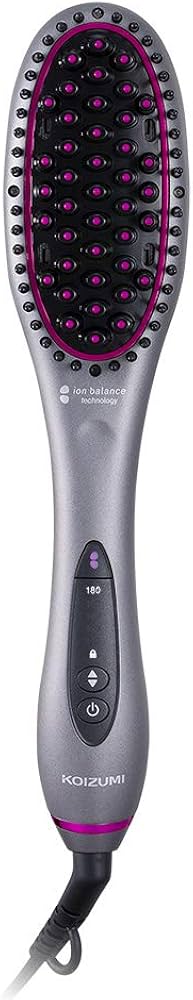 Amazon.co.jp: コイズミ アイロンブラシ イオンバランス サロンセンス