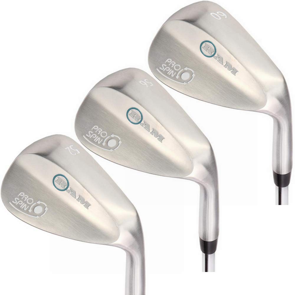Amazon | Ram Golf Pro Spin 3ウェッジセット - 52°ギャップ、56