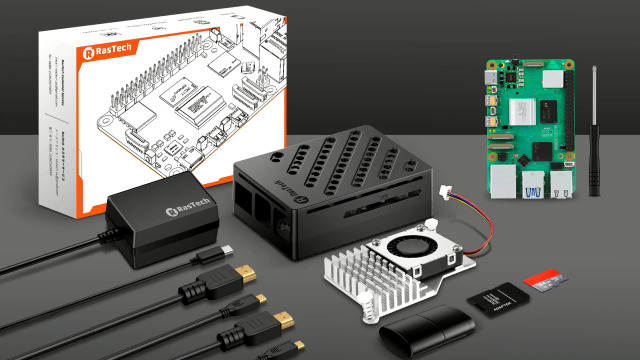 Amazon.com: RasTech Raspberry Pi 5 8GB Kit 64GB Edition with