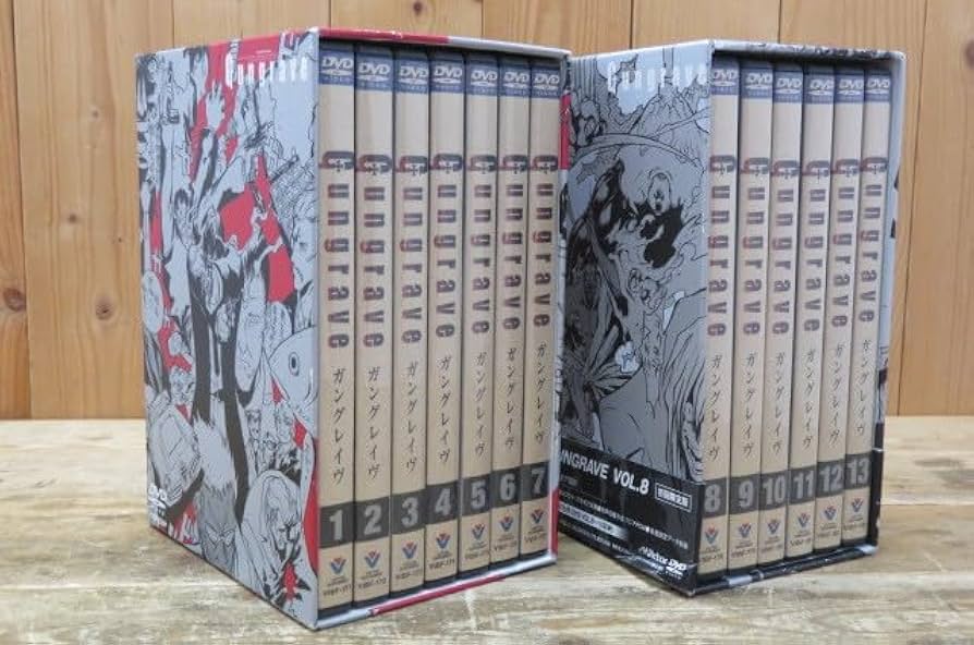 Amazon.co.jp: DVD ガングレイヴ 1~13巻セット全13巻(26話)BOX付き