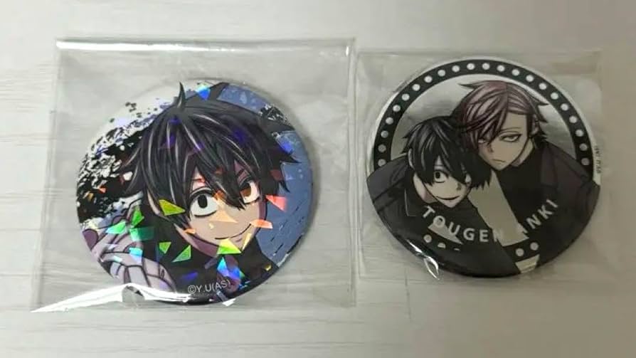 淀川真澄 ホログラム缶バッジ vol.1 20個 桃源暗鬼 淀川真澄