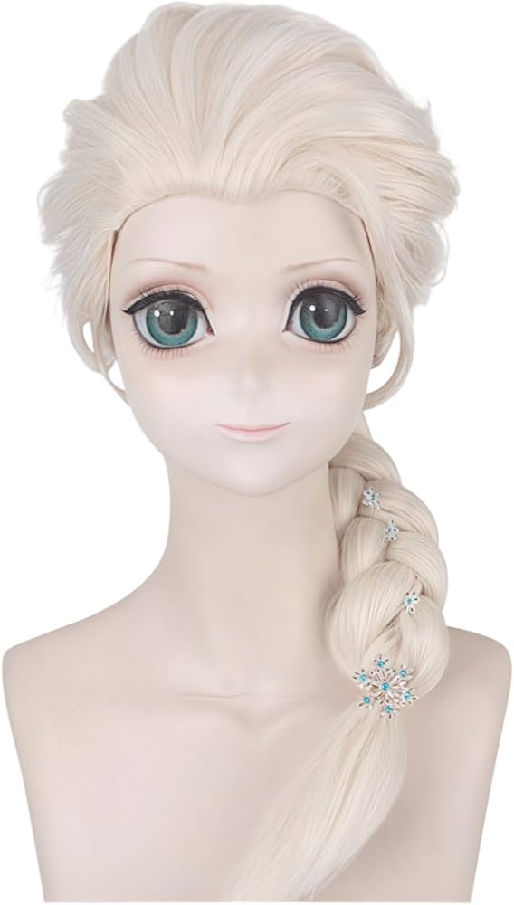 Amazon.co.jp: iirukaa アナと雪の女王 エルサ ウィッグ コスプレ