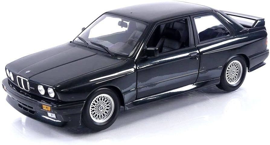 Amazon.com: Minichamps 1987 M3 Street Black Metallic 1/18 Diecast