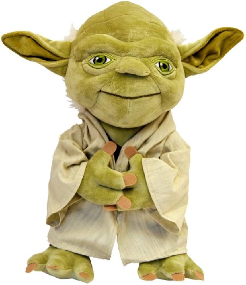 Amazon.co.jp: Star Wars - ぬいぐるみ：ヨーダ (L) : おもちゃ
